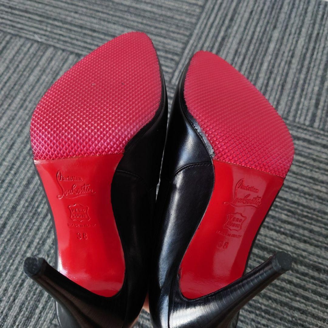 Christian Louboutin Shoes Pumps Heel EU 38 US 8 Authentic