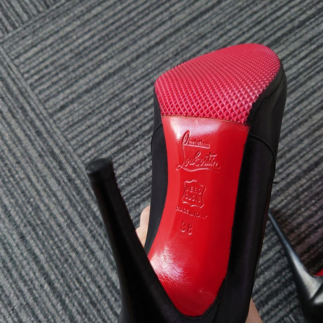 Christian Louboutin Shoes Pumps Heel EU 38 US 8 Authentic