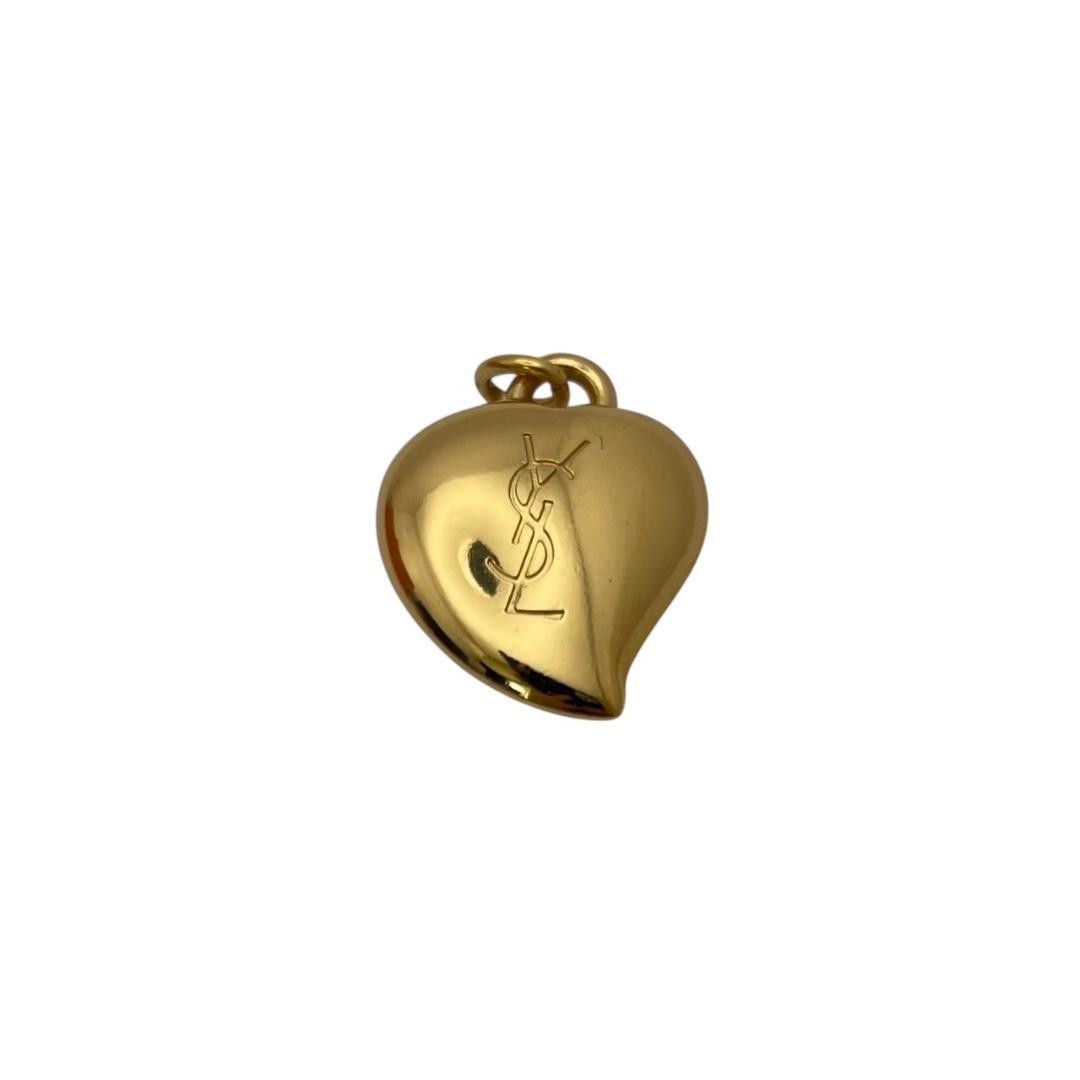 Saint Laurent Necklace Top YSL Cassandra Gold Authentic