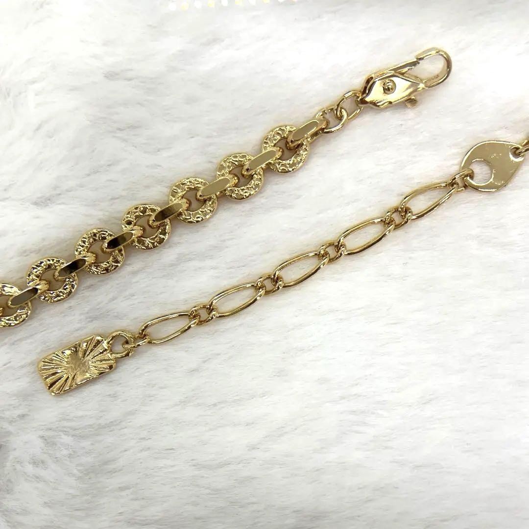 Saint Laurent Necklace Pendant Circle YSL Cassandra Gold Authentic