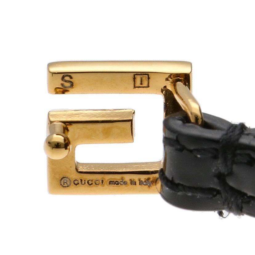GUCCI Bracelet Bangle Black Gold Authentic