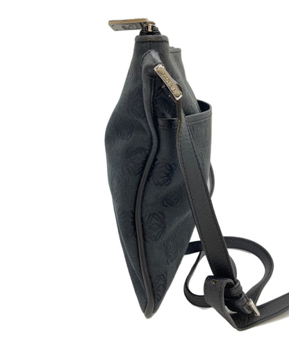 LOEWE Shoulder Bag Purse Anagram Black Authentic