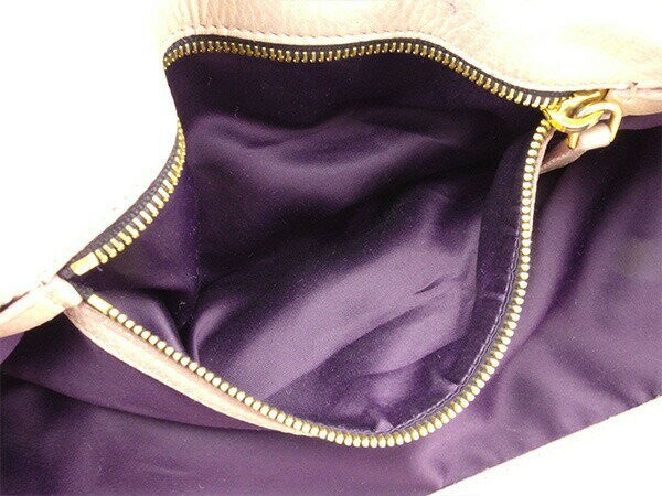 MIU MIU Hand Bag Tote Purse Pink Authentic