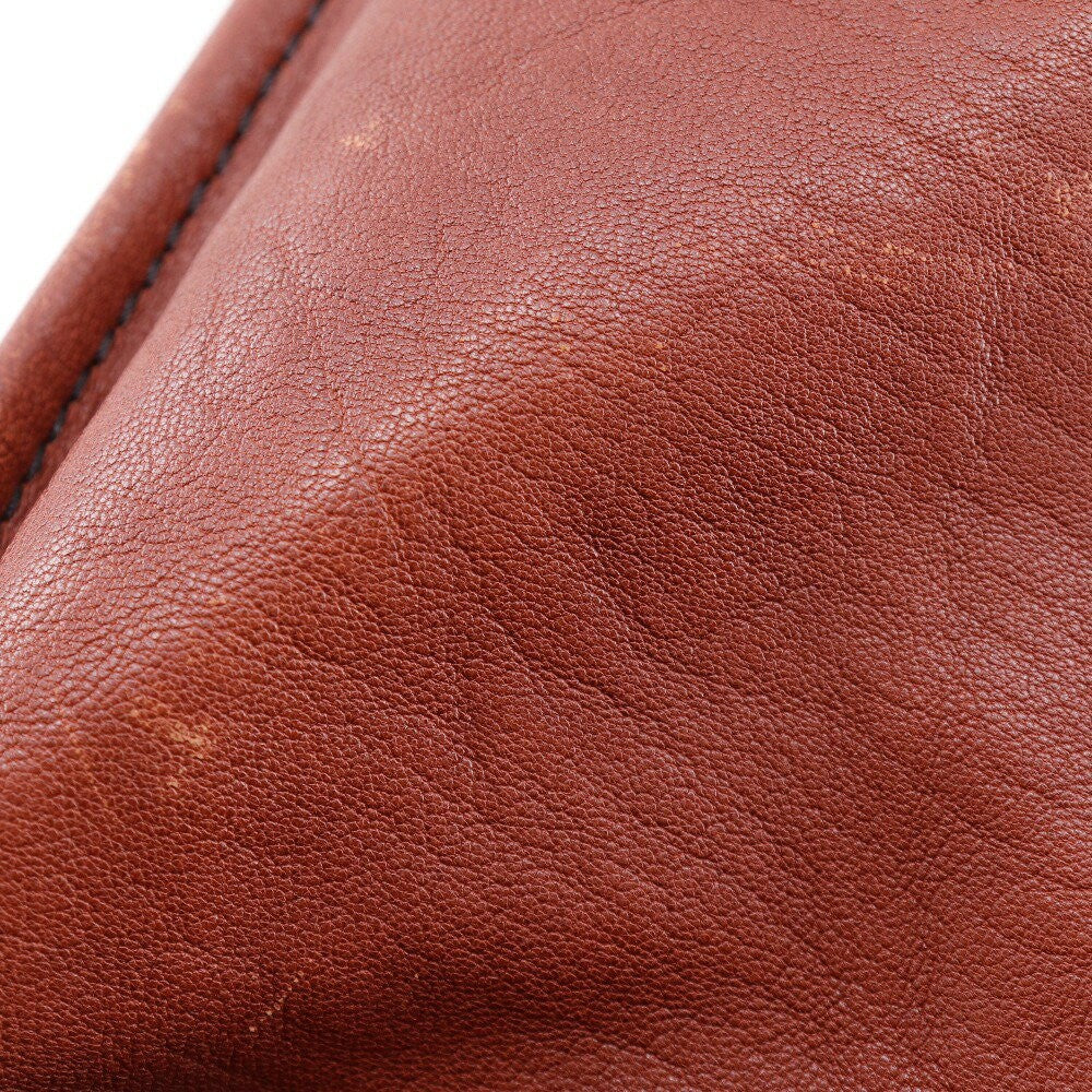 Chloe Hand Bag Tote Purse Leather Brown Black Authentic