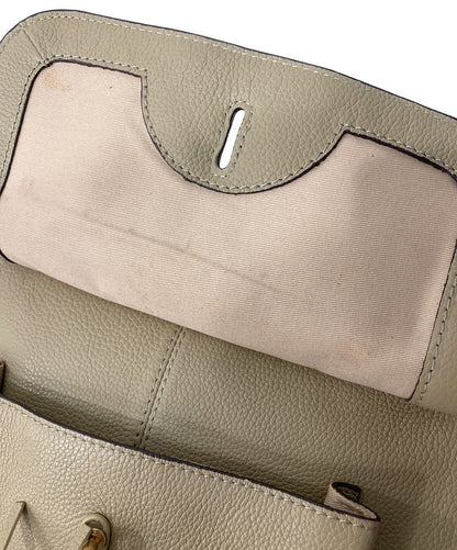 See By Chloe Hand Shoulder Bag Tote Purse joan 2way Beige Authentic
