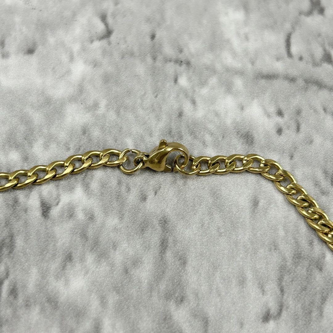 GUCCI Necklace Pendant Interlocking Gold Women Accessory Authentic