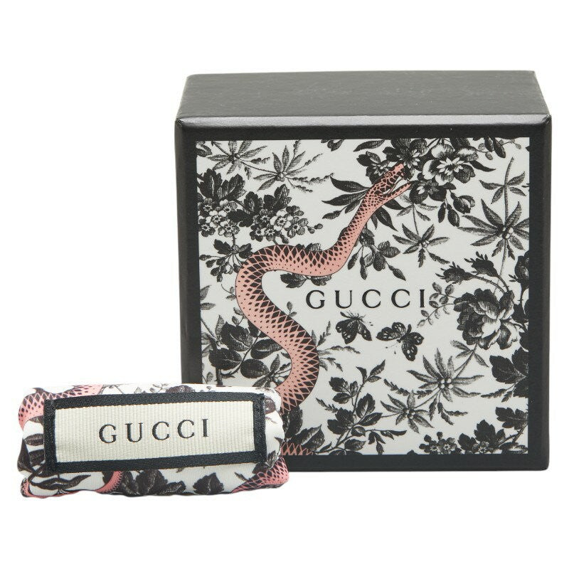 GUCCI Necklace Pendant G logo chain Silver 925 Women Accessory Authentic