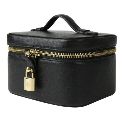MULBERRY Vanity Bag Glossy Goat Black Authentic
