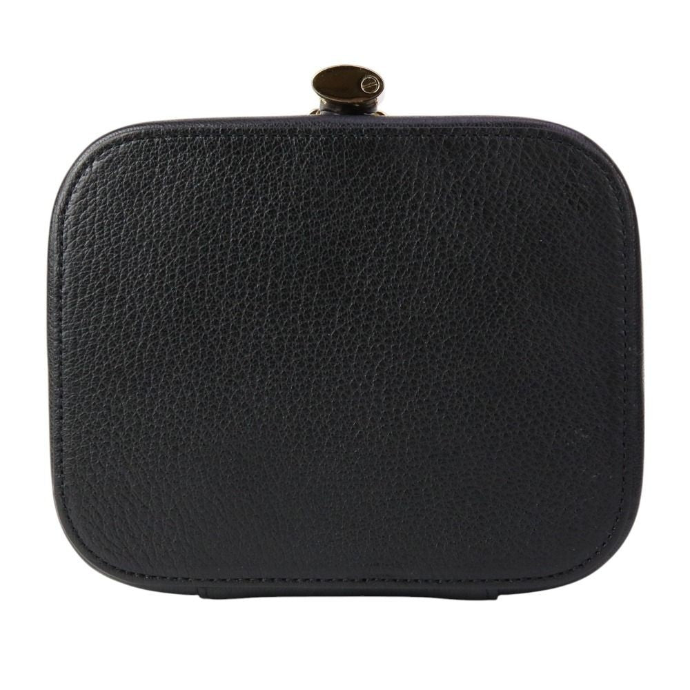MULBERRY Vanity Bag Glossy Goat Black Authentic