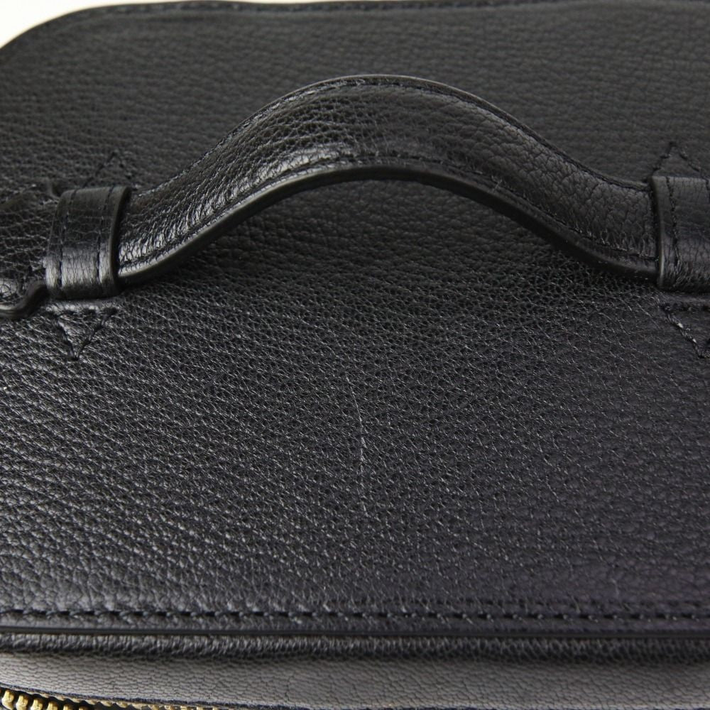 MULBERRY Vanity Bag Glossy Goat Black Authentic
