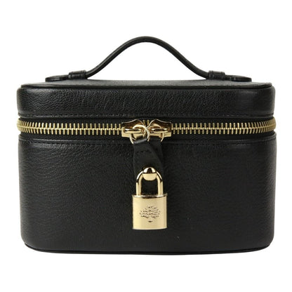 MULBERRY Vanity Bag Glossy Goat Black Authentic
