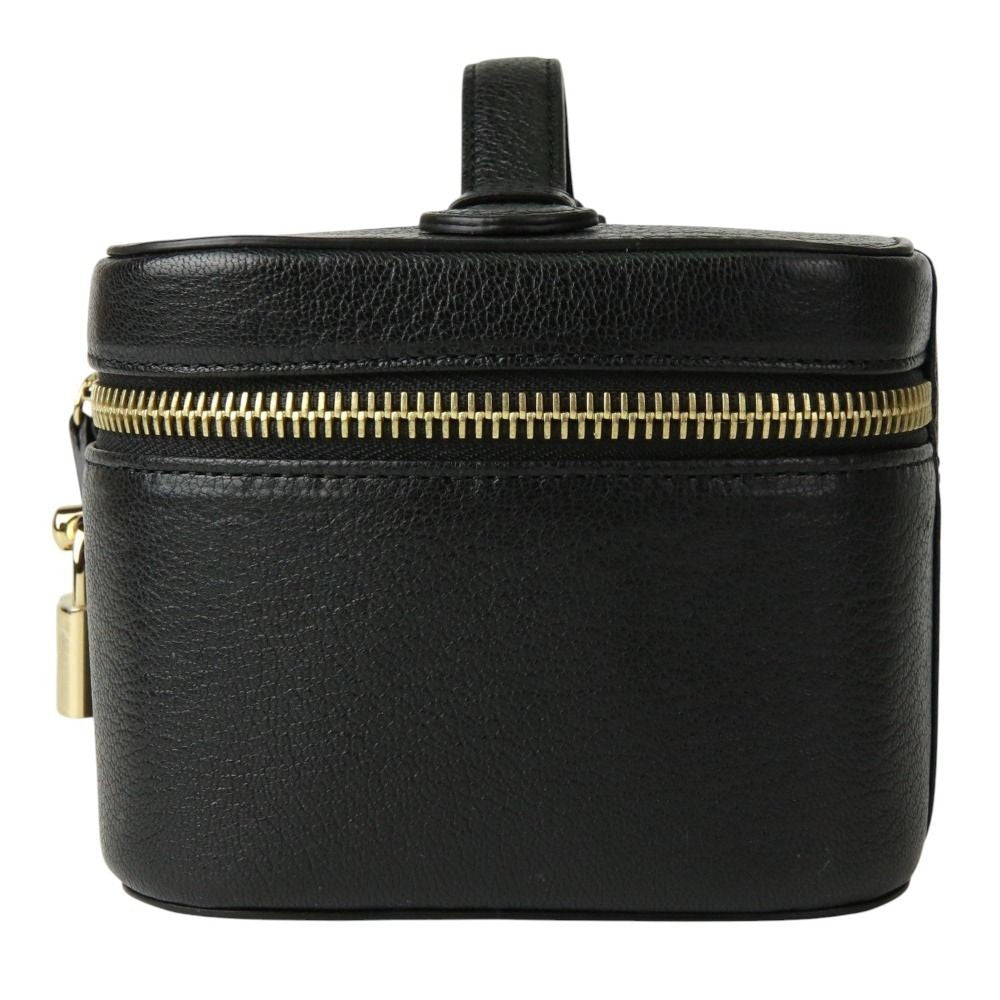MULBERRY Vanity Bag Glossy Goat Black Authentic