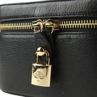MULBERRY Vanity Bag Glossy Goat Black Authentic