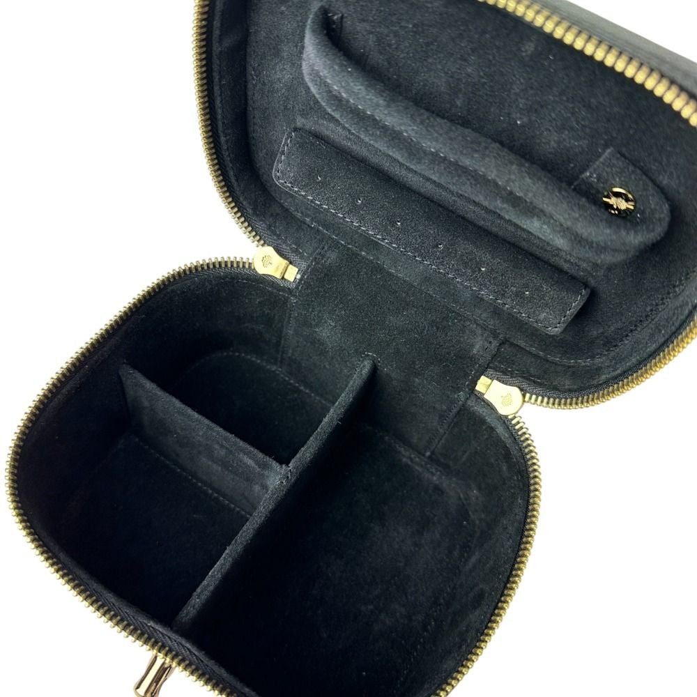 MULBERRY Vanity Bag Glossy Goat Black Authentic