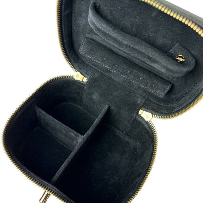 MULBERRY Vanity Bag Glossy Goat Black Authentic
