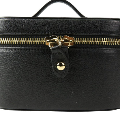 MULBERRY Vanity Bag Glossy Goat Black Authentic
