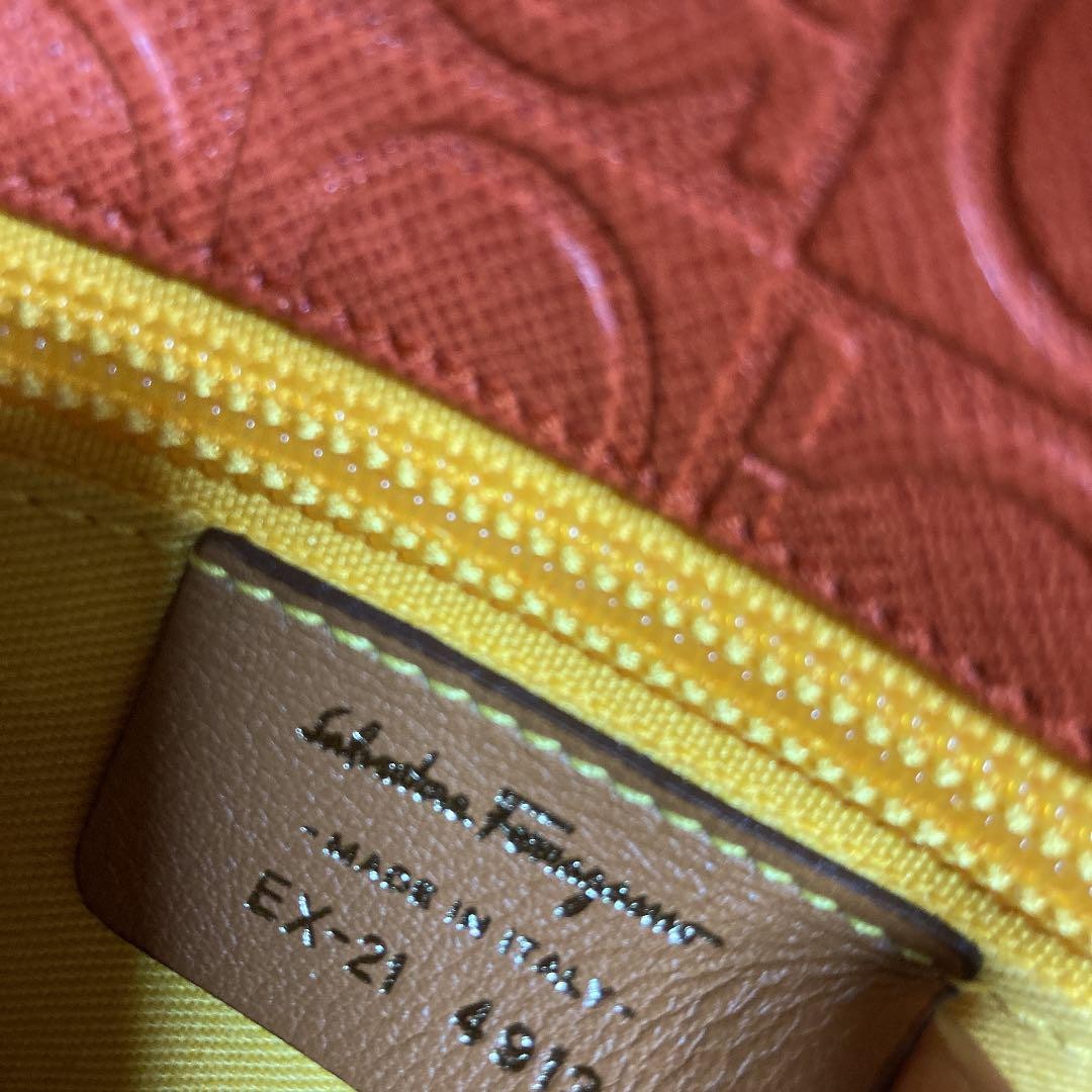 Salvatore Ferragamo Shoulder Bag Purse Gancini Authentic