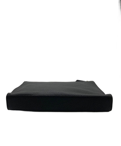 FENDI Clutch Bag Second Bag Bugs Eye Monster Black Authentic