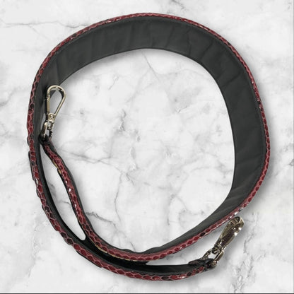 FENDI Shoulder Strap Belt FF Zucca Multicolor Authentic