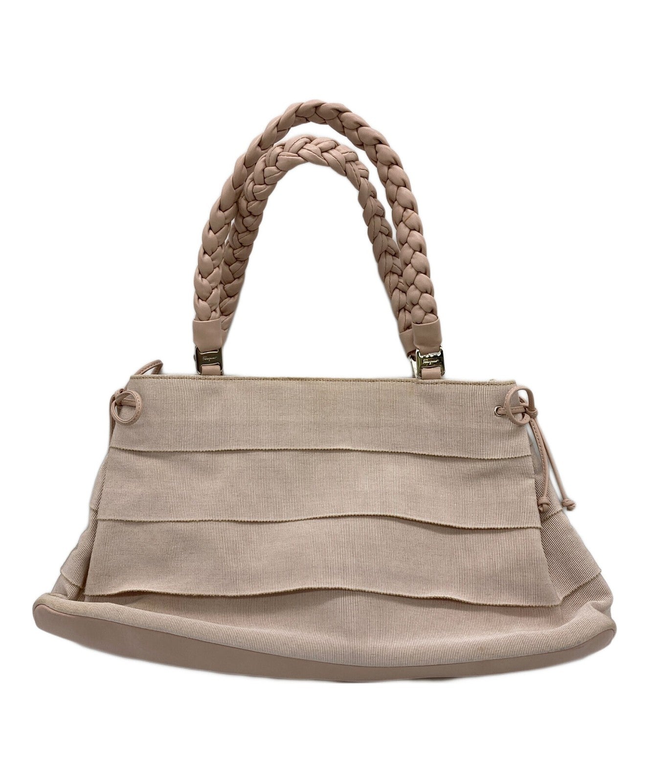 Salvatore Ferragamo handbag Tote Purse  Pink Authentic Women's Used