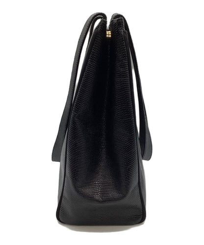 Salvatore Ferragamo handbag Tote Purse Black Authentic Women's Used