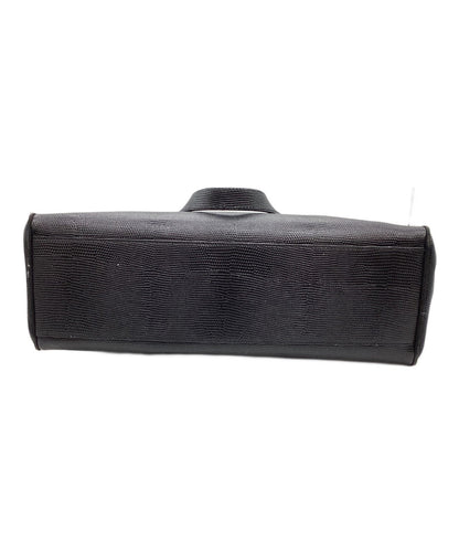 Salvatore Ferragamo handbag Tote Purse Black Authentic Women's Used