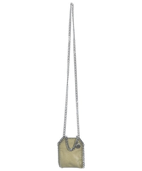 Stella McCartney Shoulder Bag Purse Falabella Beige Authentic