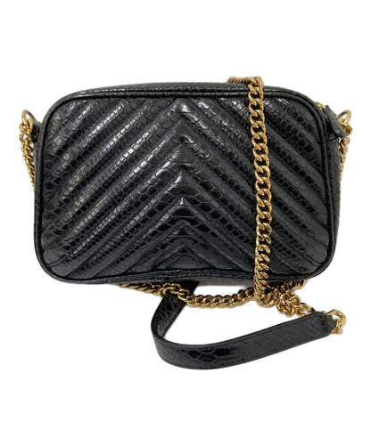 Stella McCartney Shoulder Bag Purse Star Black Authentic