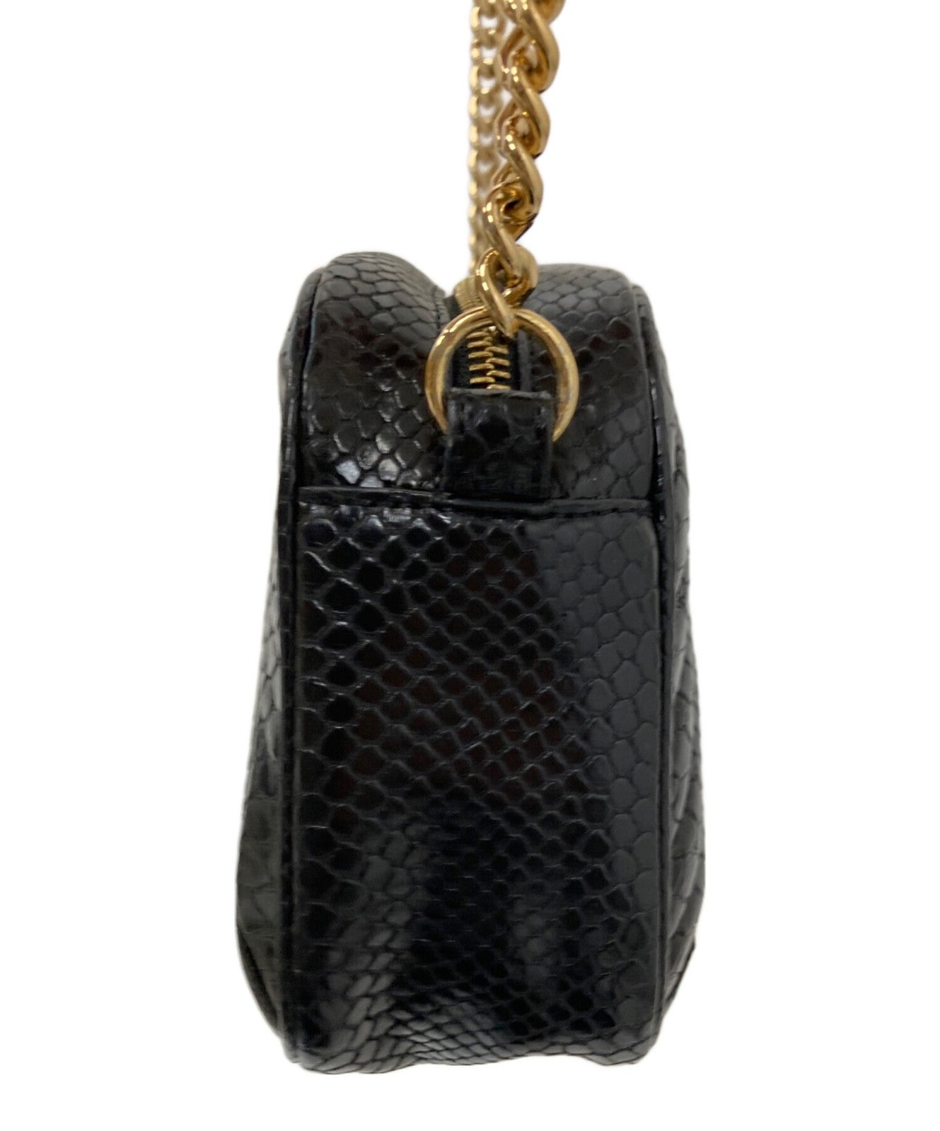 Stella McCartney Shoulder Bag Purse Star Black Authentic
