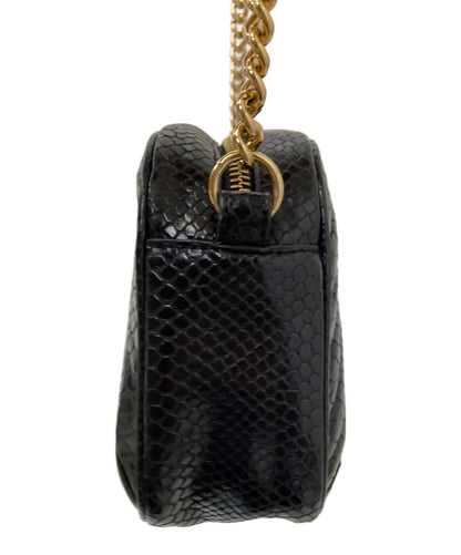 Stella McCartney Shoulder Bag Purse Star Black Authentic