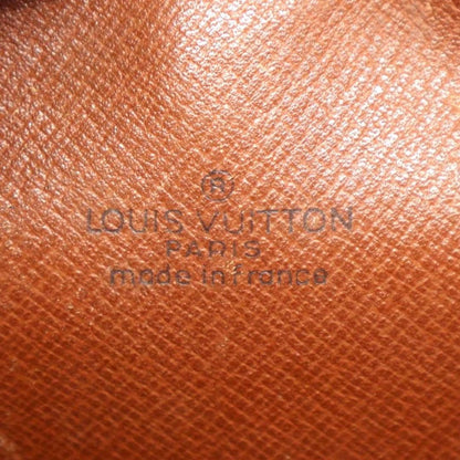 Louis Vuitton Shoulder Bag Purse Monogram M51828 PVC Leather Brown Beige