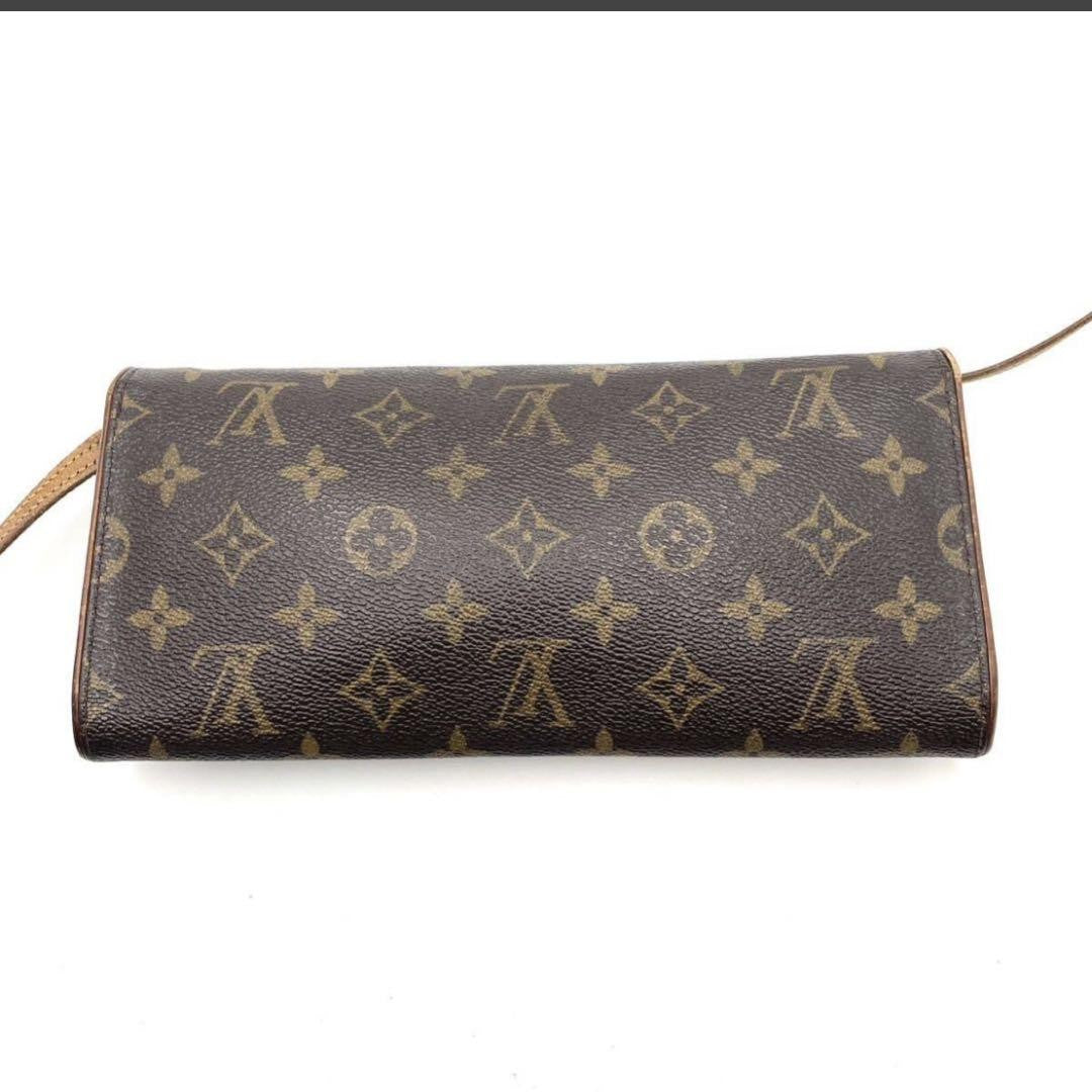 Louis Vuitton Shoulder Bag Purse Monogram M51852 PVC Leather Brown Authentic