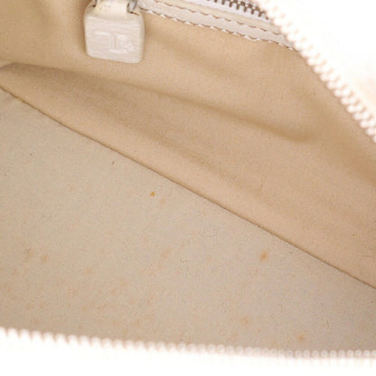 TOD'S Hand Shoulder Bag Tote Purse Leather White Authentic