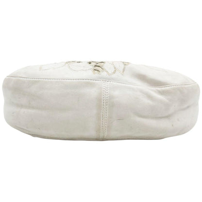 Valentino Garavani Shoulder Bag Purse Accessory Pouch Leather White Authentic