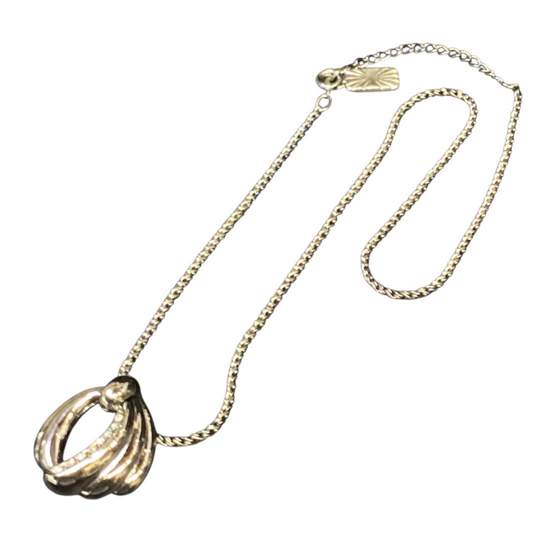 Saint Laurent Necklace Pendant YSL Cassandra Authentic