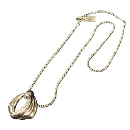 Saint Laurent Necklace Pendant YSL Cassandra Authentic