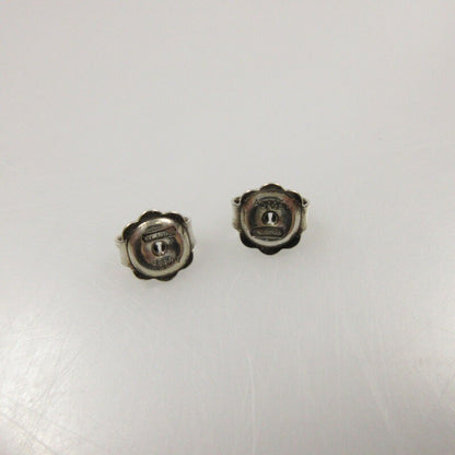 GUCCI Earrings Double G Silver Unisex Accessory Authentic