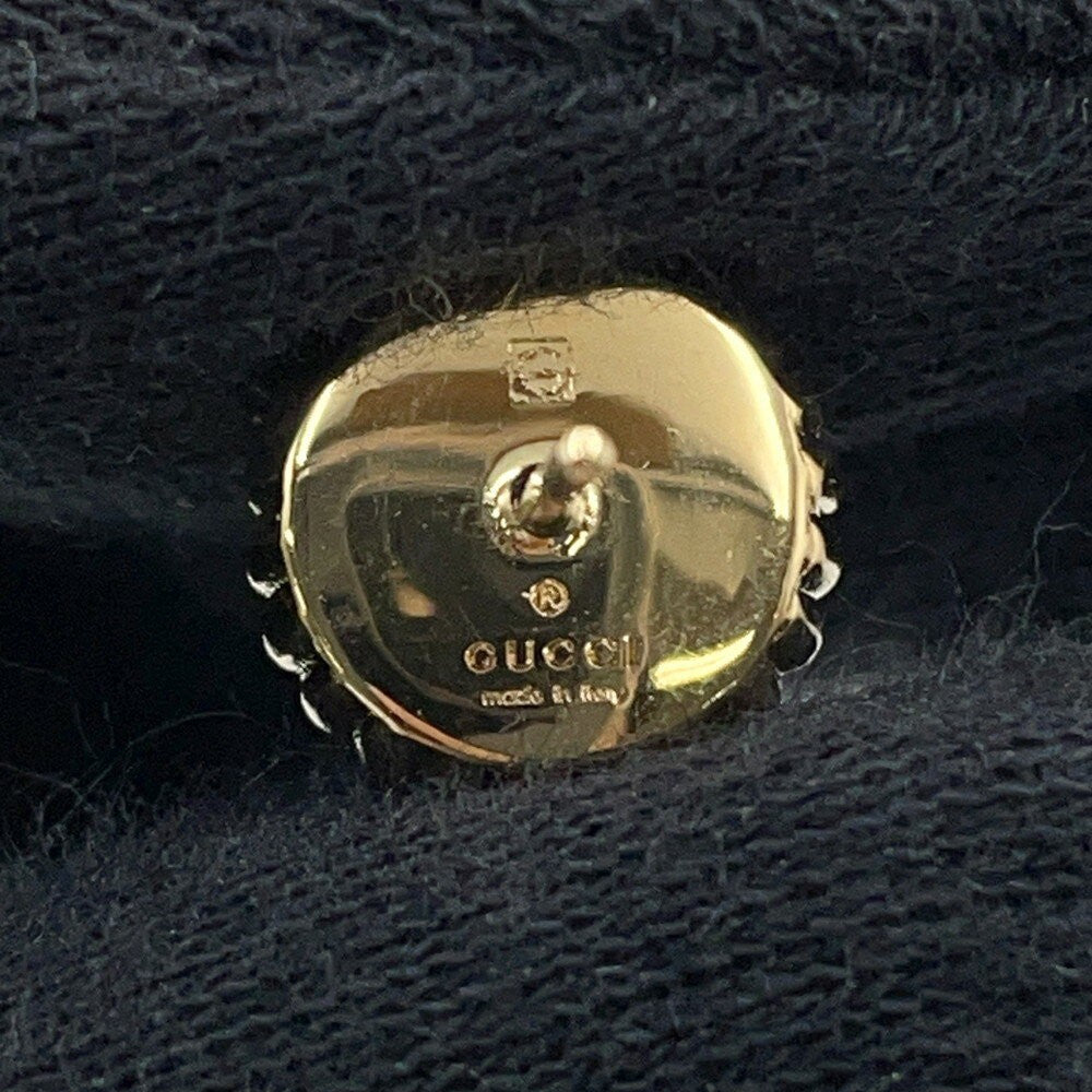 GUCCI Single Earring Interlocking G 2way Pink Women Accessory Authentic