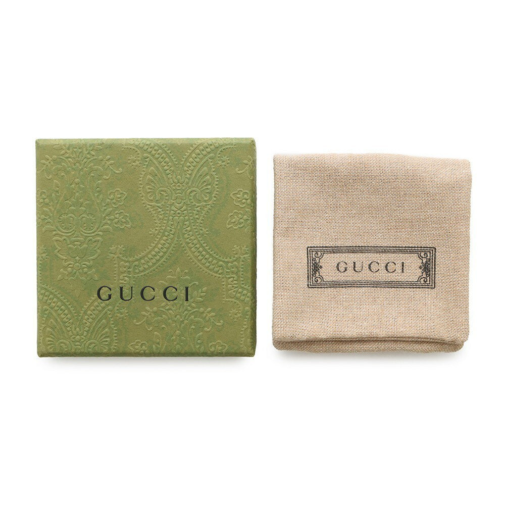 GUCCI Single Earring Interlocking G 2way Pink Women Accessory Authentic