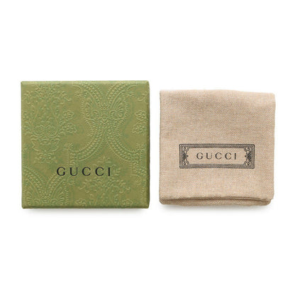 GUCCI Single Earring Interlocking G 2way Pink Women Accessory Authentic