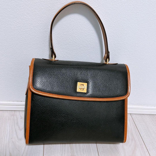 CELINE Hand Bag Tote Purse Leather Authentic