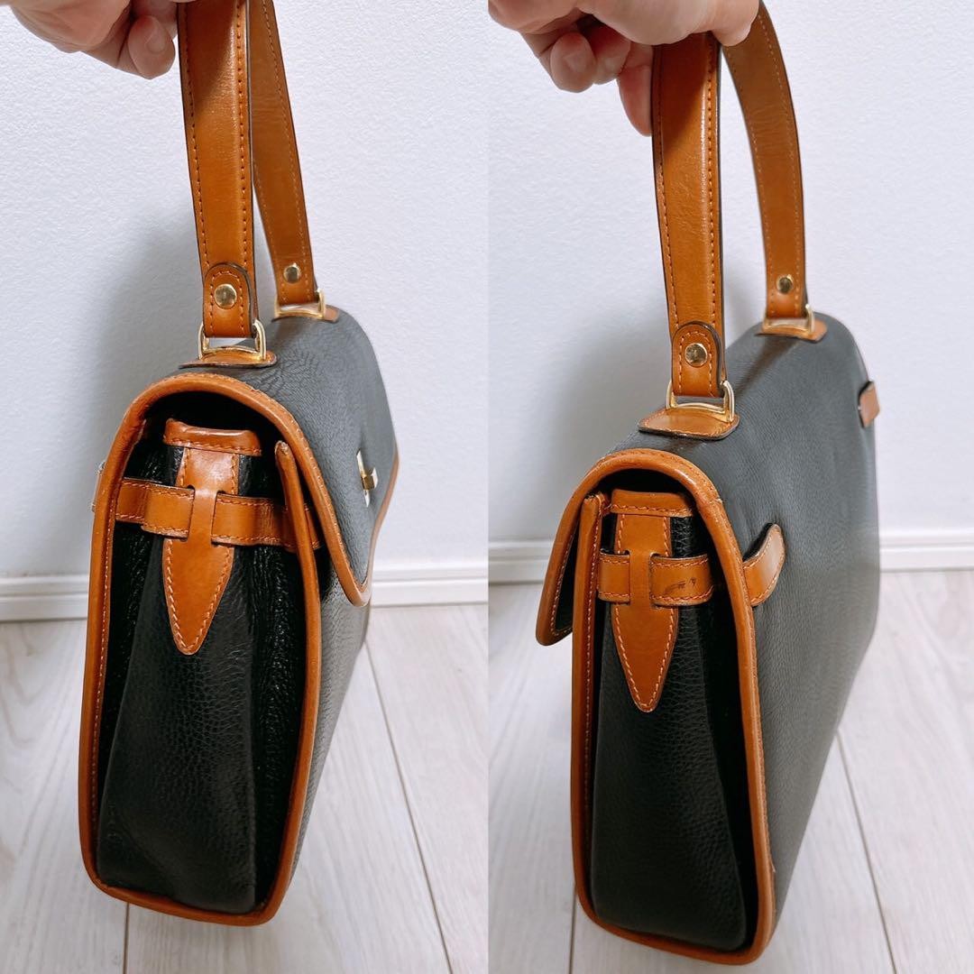 CELINE Hand Bag Tote Purse Leather Authentic