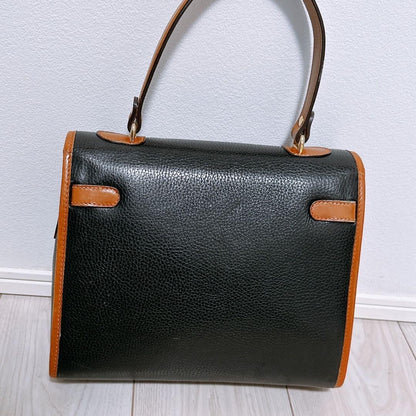 CELINE Hand Bag Tote Purse Leather Authentic
