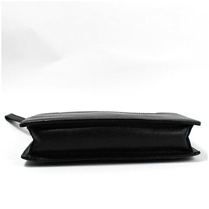 BURBERRY Second bag Business bag Leather Black Authentic
