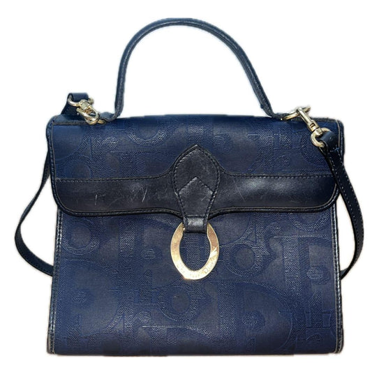 Christian Dior Hand Shoulder Bag Tote Purse 2way Authentic