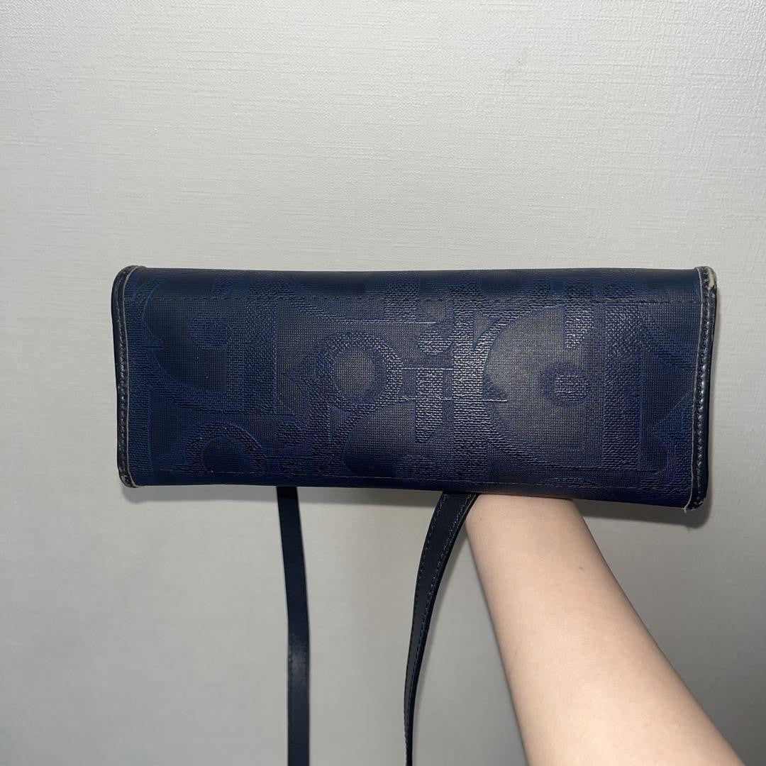 Christian Dior Hand Shoulder Bag Tote Purse 2way Authentic