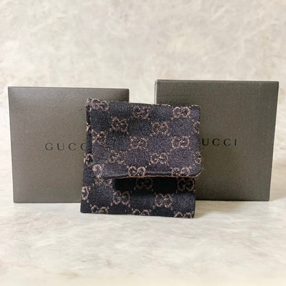 GUCCI Bracelet Bangle Cutout G Silver AG925 Women Accessory Authentic