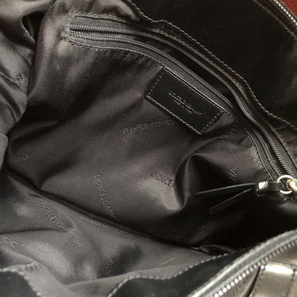 Dolce & Gabbana Hand Bag Tote Purse Black Authentic