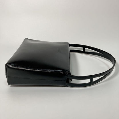 GIVENCHY Black Hand Bag Tote Purse Leather Authentic