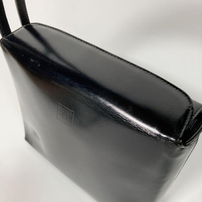GIVENCHY Black Hand Bag Tote Purse Leather Authentic
